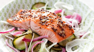Salmon helps to lower triglycerides and. 15 Recipes Low in Saturated Fat - Health