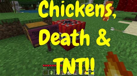 Chickens Death And Tnt Jack Explodes Mommy The Noob Minecraft No