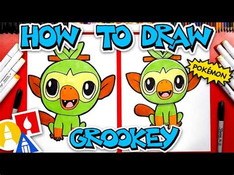 Select from any of the playlists below. How To Draw Grookey Pokemon From Sword And Shield - DRAW IT