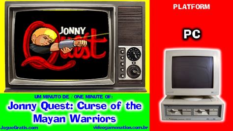 Jonny Quest Curse Of The Mayan Warriors DOS MicroIllusions 1993