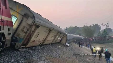 Bikaner Guwahati Express Accident Guwahati Bikaner Express Derails