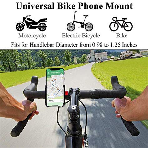 Goexm Bike And Motorcycle Phone Mount Aluminum Alloy Bicycle Cell Phone