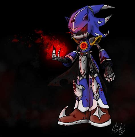 Demented Neo Metal Sonic By Robinelyce On Deviantart