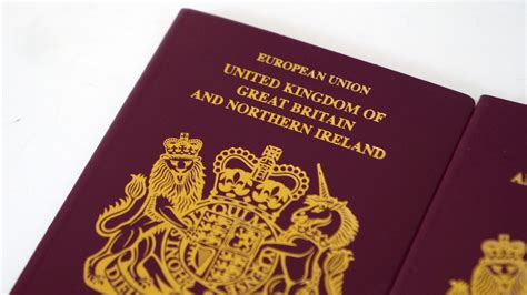 Brits With Red Passports Urged To Check Their Passports Before Travel