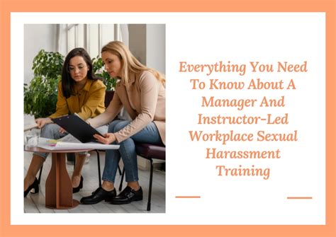 Everything You Need To Know About A Manager And Instructor Led