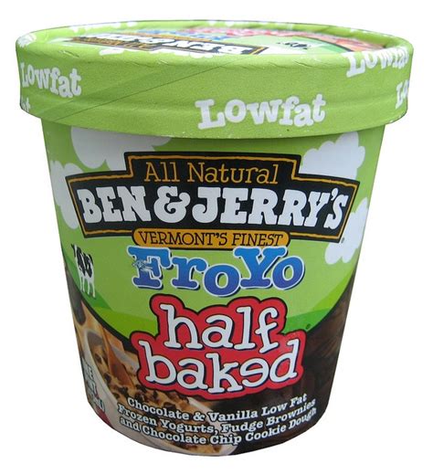 Add the orange juice concentrate and vanilla and whisk until all is blended. Ben & Jerry's Half Baked FroYo | Ben and jerrys