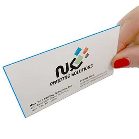 Painted Edge Business Cards American Printing Professionals