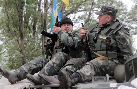 In Ukraine Fierce Border Fight Reflects Insurgencys Growing Strength