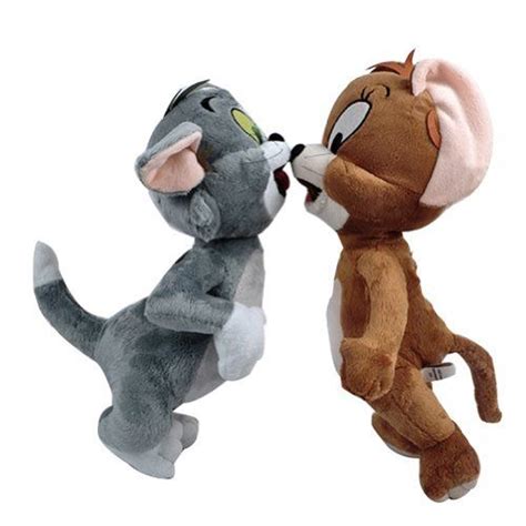 Buy hallmark 2012 keepsake ornaments qxi2801 holiday hijinks ~ tom and jerry: 13 Cute Tom and Jerry Cartoon Cat Mouse Figures Set Soft ...