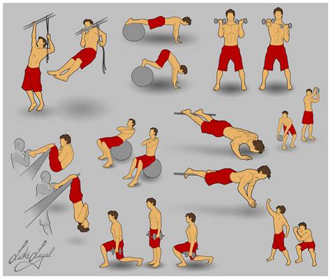 Exercise Diagram 3 by Lo-yal on DeviantArt