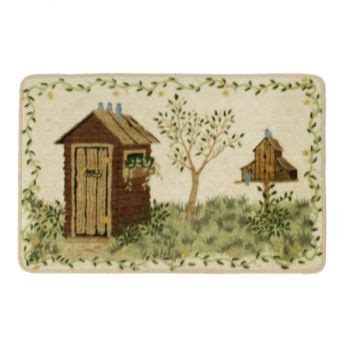 Buy collections etc country outhouse bathroom decorative wall hooks: Outhouses Bath Collection by Linda Spivey | Linda spivey ...