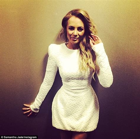 Things Are Looking Up Samantha Jade Shows Off Her Figure In Dresses