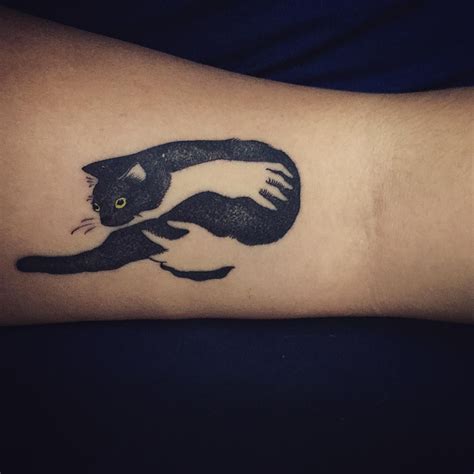 40 Mysterious Black Cat Tattoo Ideas Are They Good Or Evil в 2020 г