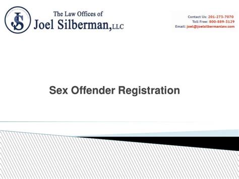 Sex Offender Registration