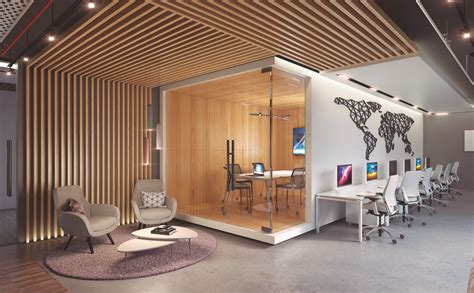 Diseño de Oficina Moderna | Diseño de oficina moderna, Oficinas de
