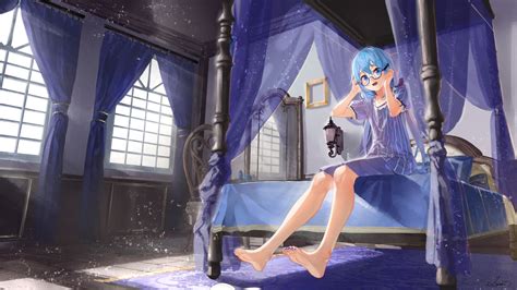 907151 Saraki 2d Room Portrait Anime Girls Digital Art Window