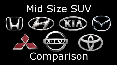 The toyota tacoma and jeep gladiator are the only trucks left in america to offer a manual transmission. Mid Size SUV Comparison - YouTube