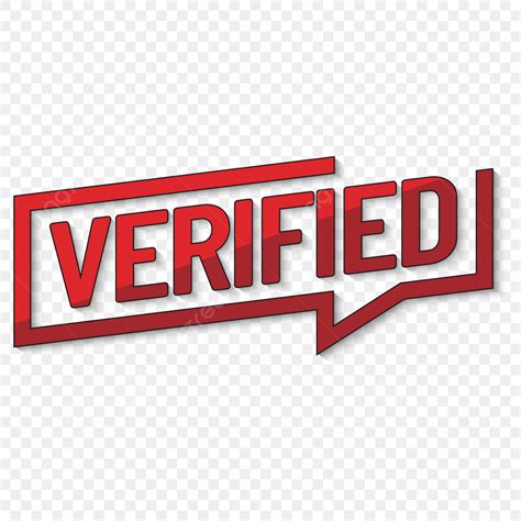 Verified Sign In Banner Style Verified Sign Banner Png And Vector