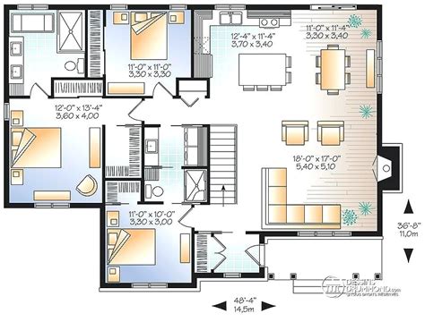 Plan Maison 100m2 Plein Pied Bricolage Maison Et Décoration