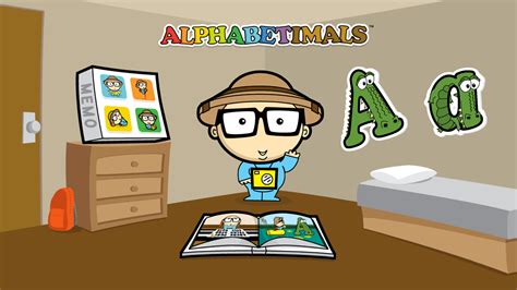 Free Cartoon Animal Dictionary For Kids Alphabetimals