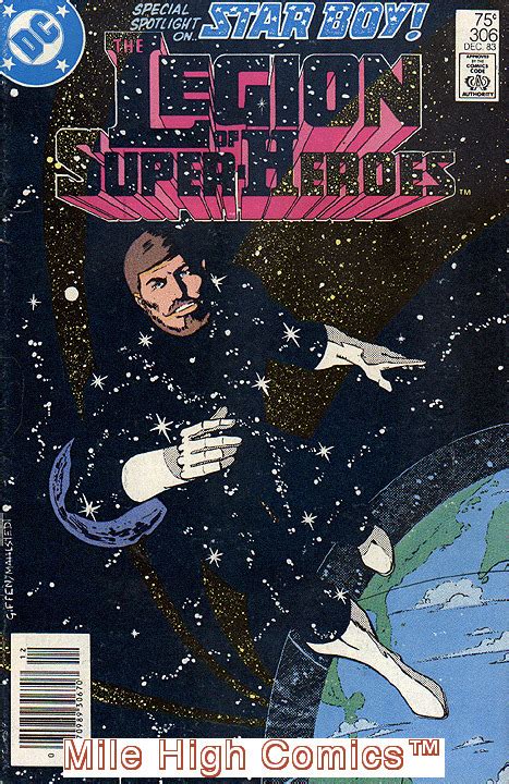 Legion Of Super Heroes 1980 Series Dc 306 Newsstand Fair Comics