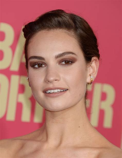 Lily James Baby Driver Lily James Lily