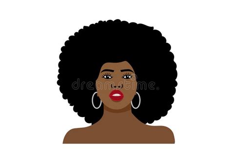 Afro Girl Vector