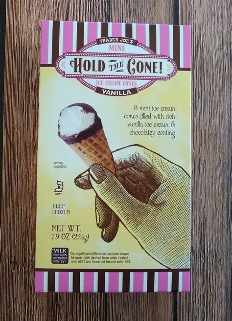 Trader Joes Hold The Cone Mini Ice Cream Cones Aldi Reviewer Mini