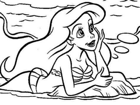 Dibujos De La Sirenita 127491 Películas De Animación Para Colorear Y
