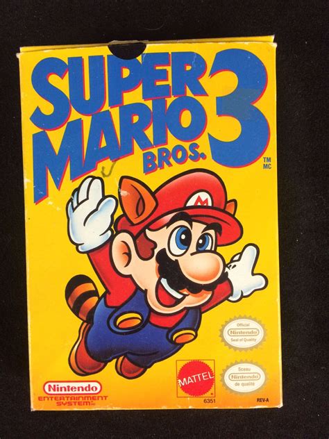 Super Mario Bros 3 Nintendo Nes W Box