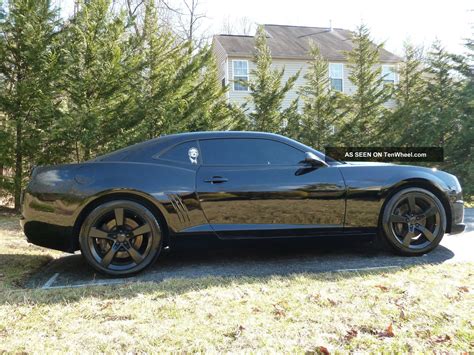 2011 Chevrolet Chevy Camaro Sport Ss All Black Muscle Car