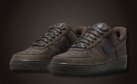 Velvet Brown Leathers Outfit The Nike Air Force 1 Low Premium Sneaker