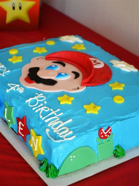 You will also find super mario partyware there are many fun super mario birthday cakes for this party theme. Super Mario Brothers party & Happy Birthday, Kallen ...