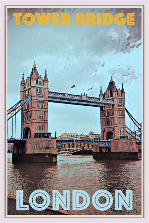 Tower Bridge London Poster London Poster Tower Bridge London