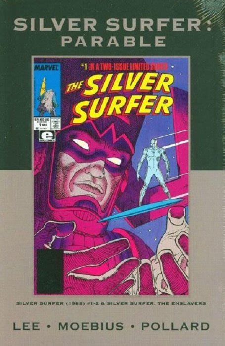Silver Surfer Parable Hard Cover 1b Marvel Comics Comic Book Value