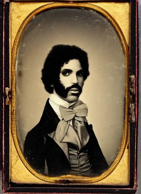 Daguerreotype Of The Artist Formely Known As Prince Stable Diffusion