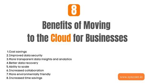 Why Are Businesses Moving To The Cloud Synccore Cloud Blog