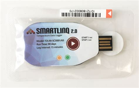 smartlinq v2 0 single use 90 day usb temperature data logger cold chain monitoring tdl90 v2 series