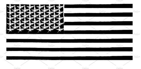Usa Flag American Flag Vector Art Graphics Creative Market