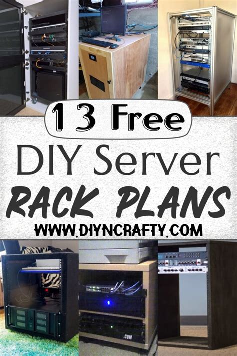 Diy Server Rack Plans You Can Build Easily Diyncrafty