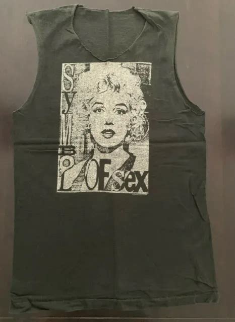 Old Ghosts Designs Marilyn Monroe Symbol Of Sex Vintage 80s Black T Shirt Medium 6612 Picclick