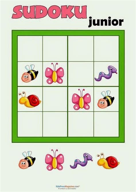 Los siguientes acertijos recabados son adivinanzas sencillas con escaso grado de dificultad , recomendadas para los más pequeños o para quienes quieren distraerse un rato. Sudoku para niños: iniciación - Aprendiendo con Julia