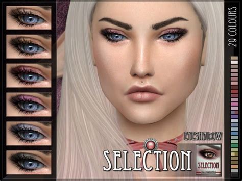 The Sims Resource Selection Eyeshadow By Remussirion • Sims 4 Downloads