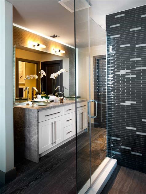 Black Colored Bathroom Interior Design Ideas