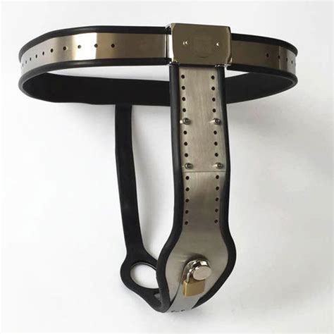 304 stainless steel female chastity belt lock device fetish bondage silicone pants sex toys for