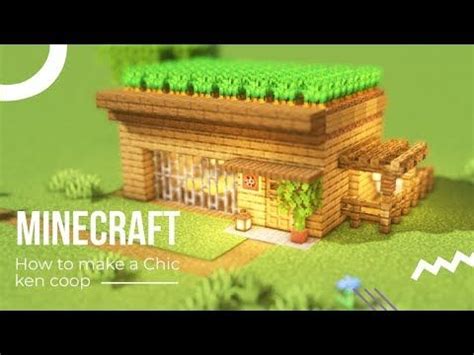 Minecraft How to make an easy chicken coop(Tutorial ...