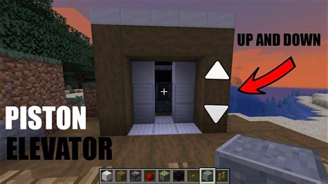 How To Make Elevator In Minecraft 116 Survival Tutorial Construtoras