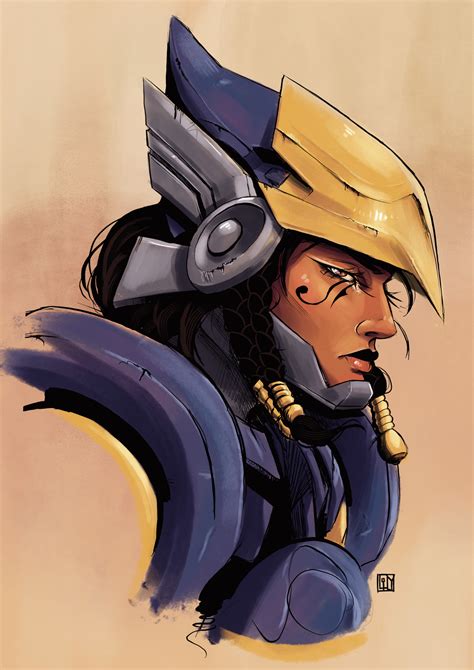 Pharah Reporting Some Overwatch Fanart One Of Welcome