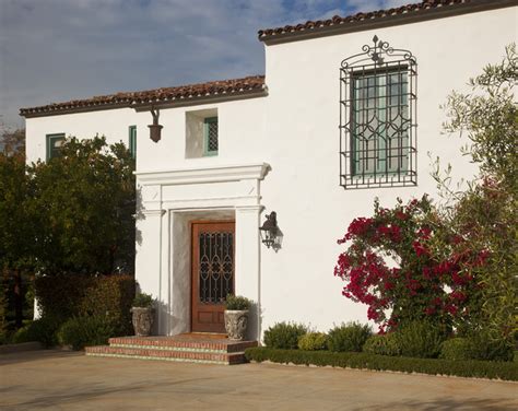 Painted ladies—victorian homes with ornate details—get their name from the explosion of colors used to highlight their architectural features. Spanish Colonial - Mediterranean - Exterior - Santa ...