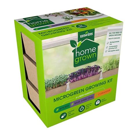 Homegrown Microgreen Growing Kit Westland Moyness Nurseries